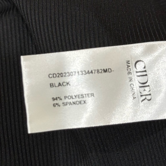 Cider Black Midi Dress - Picture 7 of 8